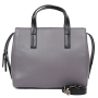 F-20074 Grey FABRETTI Сумка жен. нат. кожа