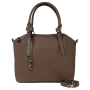 F-33254-COFFEE FABRETTI Сумка жен. искусственная кожа