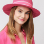 WG41-26 FABRETTI Шляпа жен. целлюлоза/полиэстер 