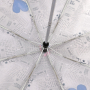 UFLR0004-8 Зонт женский, облегченный автомат,3 сложения, эпонж