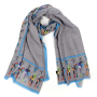 VFZ0034-3 Шарф жен. 100% полиэстер разм.90х180 FABRETTI
