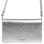 FA023-silver FABRETTI Сумка жен. нат. кожа