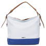 15341-W1-065/895 white/blue FABRETTI Сумка жен. нат. кожа