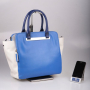 23004038-blue/bianco nappa LV Сумка жен.н/кожа