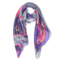VFZ0046-10 Шарф жен. 100% полиэстер 90x180 FABRETTI
