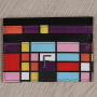 32011NPcolourblock-2 FABRETTI Визитница жен. нат. кожа