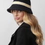 DI31-2 Шляпа жен. 25% вискоза 20% нейлон 55% полиэстер разм.57 FABRETTI