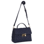 F-16S605-dark blue FABRETTI Сумка жен. искусственная кожа