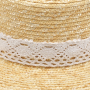 WG4-1 FABRETTI Шляпа жен. натуральная соломка 