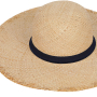 GL69-1 beige FABRETTI Шляпа жен. натуральная соломка