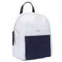 15910A-W1-065/897 white/blue Palio Рюкзак жен. нат. кожа