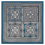 VFS4-9 Платок жен. 100% полиэстер 90x90 FABRETTI