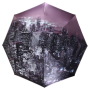 S-20204-10 Зонт жен. Fabretti, автомат, 3 сложения, сатин
