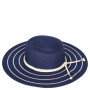 G28-5/4 BLUE/WHITE FABRETTI Шляпа жен. целлюлоза