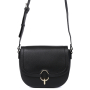 16037AL-W1-018/018 black Palio Сумка жен. нат. кожа