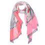 VFZ0010-5 Шарф жен. 100% полиэстер 90x180 FABRETTI