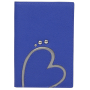 L331010-Blue LEO VENTONI Обложка для документов жен. нат. кожа