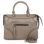 F-20071 Grey FABRETTI Сумка жен. нат. кожа