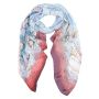 CXK82 Шарф жен. 100% полиэстер 75x185 FABRETTI