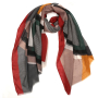 VFV0008-4 Шарф жен. 100% полиэстер 90x180 FABRETTI