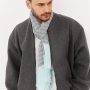 VGGI0001-9 Шарф муж. 50% вискоза,  50% полиэстер 80x190 FABRETTI