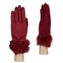 27.26-7 bordo Fabretti Перчатки жен.нейлон
