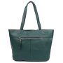 15674AR-686 green Palio Сумка жен. 100% нат.кожа