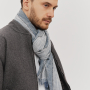 VGGI0006-9 Шарф муж. 55% хлопок, 45% полиэстер 85x185 FABRETTI