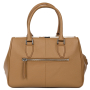 15293-W2-524/112 beige FABRETTI Сумка жен. нат. кожа