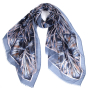ZS225003-8 Шарф жен. 100% полиэстер 90x180 FABRETTI