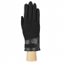 HB2018-24-black Перчатки жен. 100%искусственная замша, 100%искусственная кожа FABRETTI