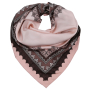CX1617-34-7 Платок жен. 100%шелк 90x90 LEO VENTONI
