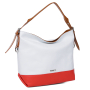 15341-W1-065/353 white/red FABRETTI Сумка жен. нат. кожа