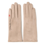 JIF18L-5 FABRETTI Перчатки жен. 90% полиэстер/10% эластан