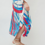 NR235-73 FABRETTI Платье-халат женское 100% вискоза