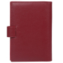 54019-wine N FABRETTI Обложка для документов жен. нат. кожа