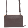 15763A-W1-616/445/778 khaki/orange Palio Сумка жен. нат. кожа