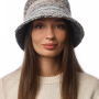 DX12-8 Fabretti Шляпа женская 15% шерсть 15% вискоза 70% полиэстер
