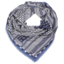 G80014-2 Платок жен. 100%мерсеризованная шерсть 92x92 FABRETTI